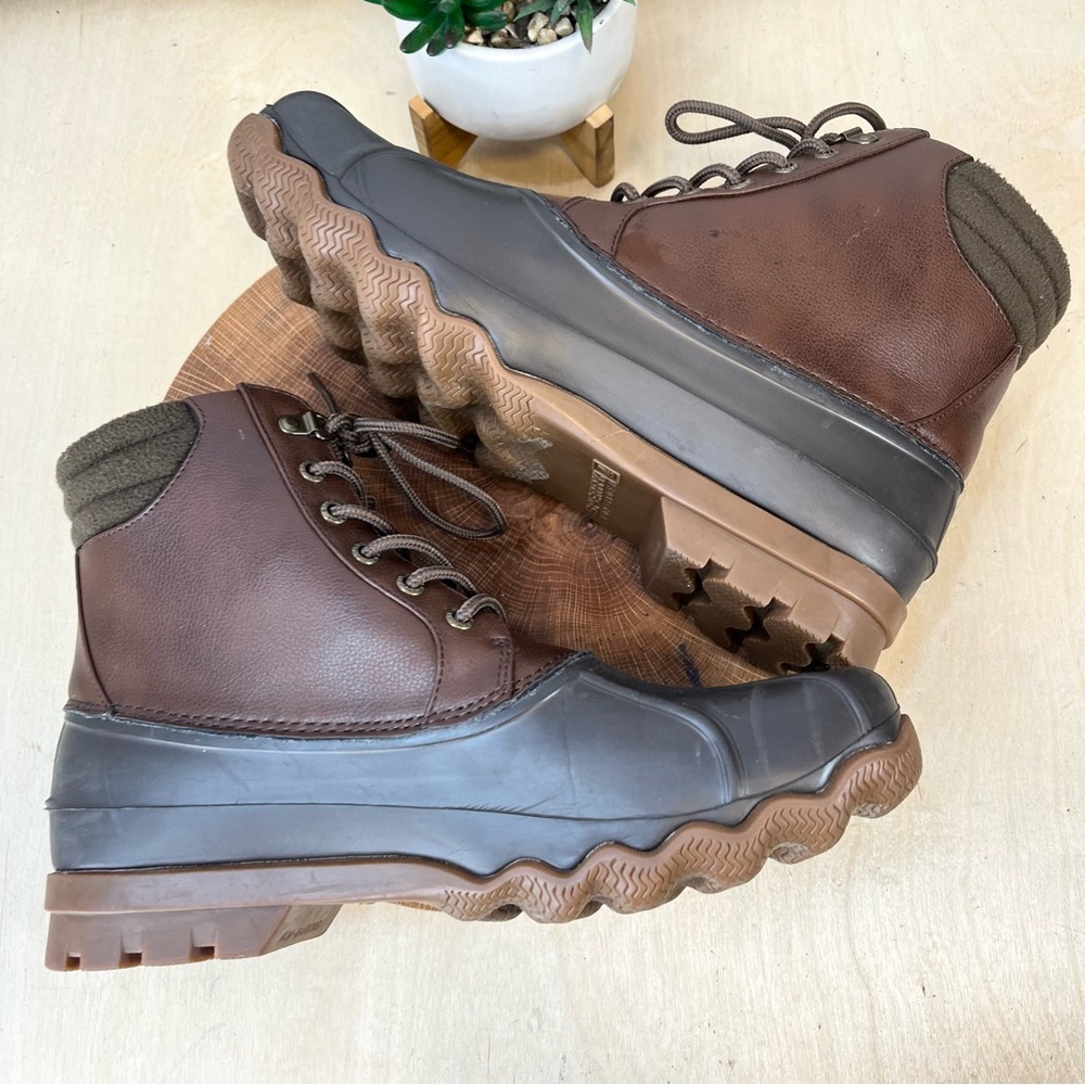 Sperry Men’s Thinsulate Duck Boots Brown Size 10 Waterproof Winter